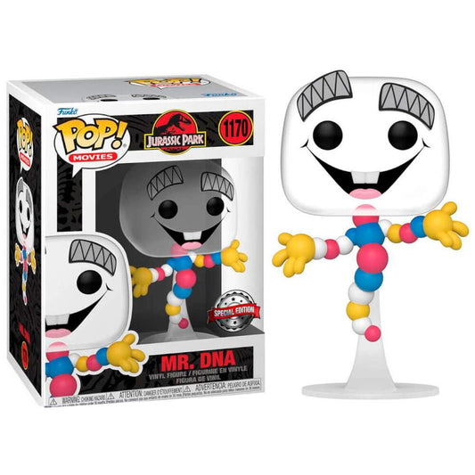 Funko POP! Jurassic Park 1170 Mr. DNA Special Edition Exclusive - GeekPeek
