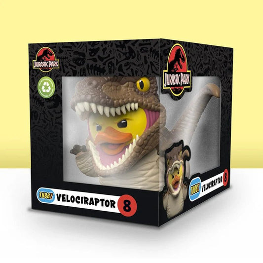 Official Jurassic Park Velociraptor TUBBZ (Boxed Edition) - GeekPeek