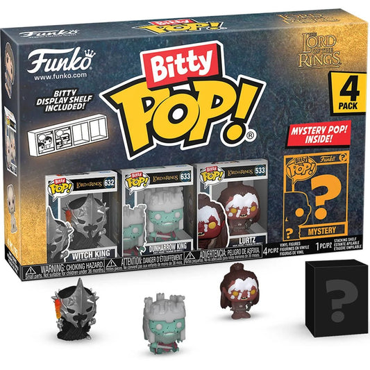 PRE-ORDER: The Lord of the Rings Witch King Funko Bitty Pop! Mini-Figure 4-Pack - GeekPeek