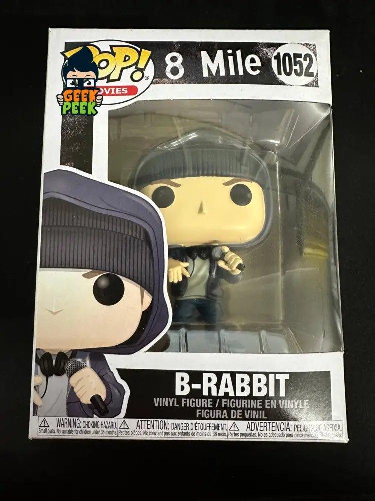 8 Mile Eminem B - rabbit Pop Vinyl Figure by Funko Rap Hip Hop *Mint* - GeekPeek