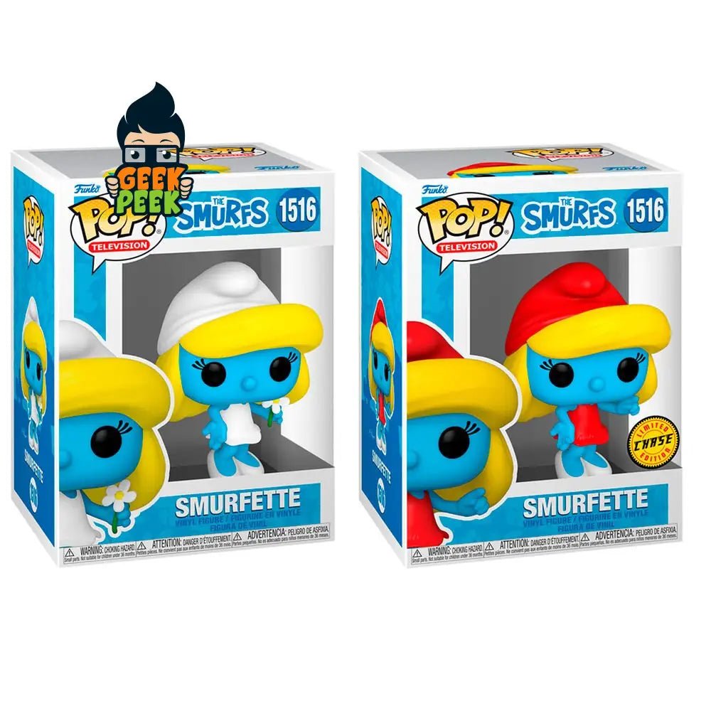 CHANCE OF A CHASE: POP Figure The Smurfs Smurfette - GeekPeek