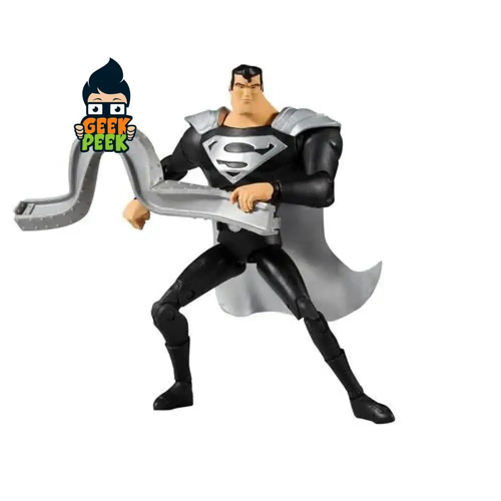 DC Multiverse Superman Black Suit Superman: The Animated Series 7 - Inch Scale Action Figure - GeekPeek