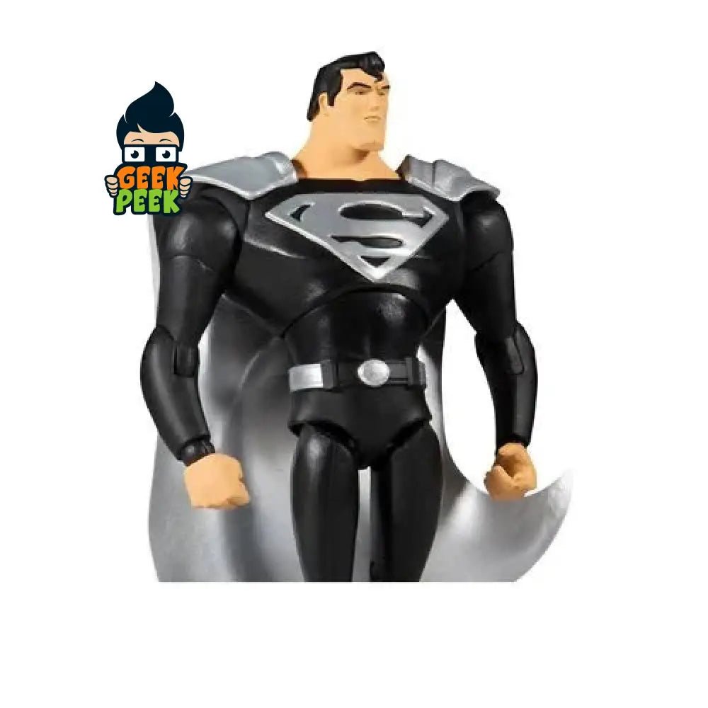 DC Multiverse Superman Black Suit Superman: The Animated Series 7 - Inch Scale Action Figure - GeekPeek