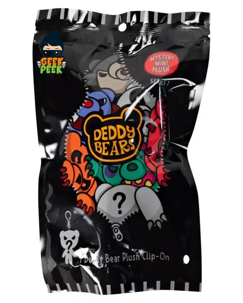 DEDDY BEARS BLIND BAG (SERIES 1) MYSTERY MINI PLUSH DEDDY BEAR WITH CLIP - GeekPeek