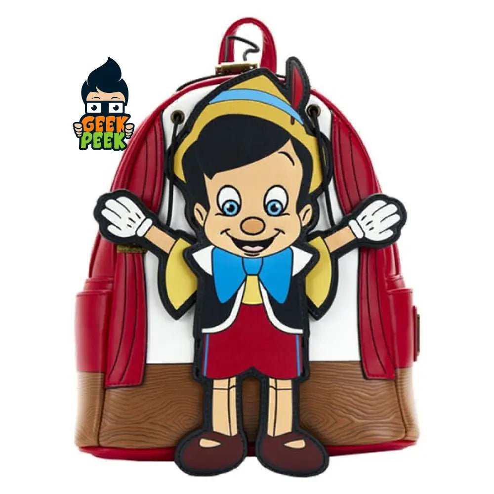 Disney Loungefly Pinocchio Backpack 26cm - GeekPeek