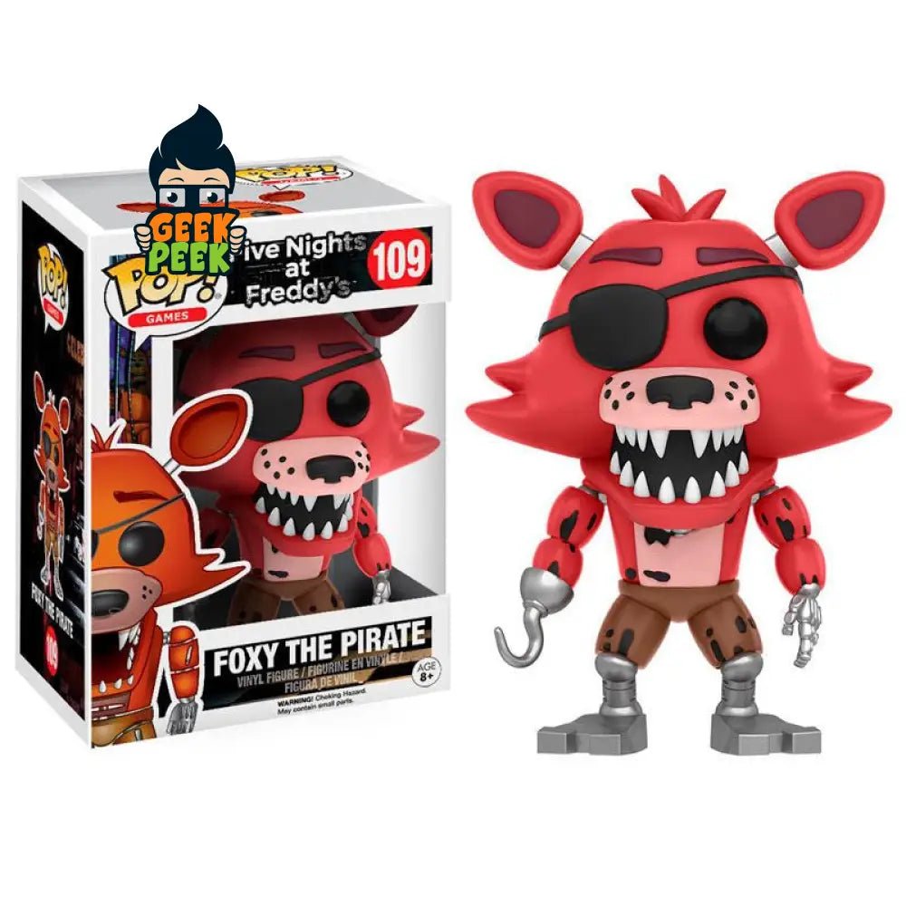 Foxy the Pirate #109 Funko Pop - Five Nights at Freddy's - GeekPeek