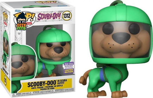 Funko Pop! Animation - #1312 • Scooby - Doo (in Scuba Outfit) - GeekPeek