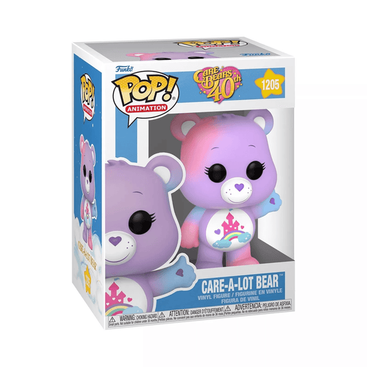 Funko Pop! Animation - Care Bears 40th - Care - a - lot - Bear #1205 - GeekPeek