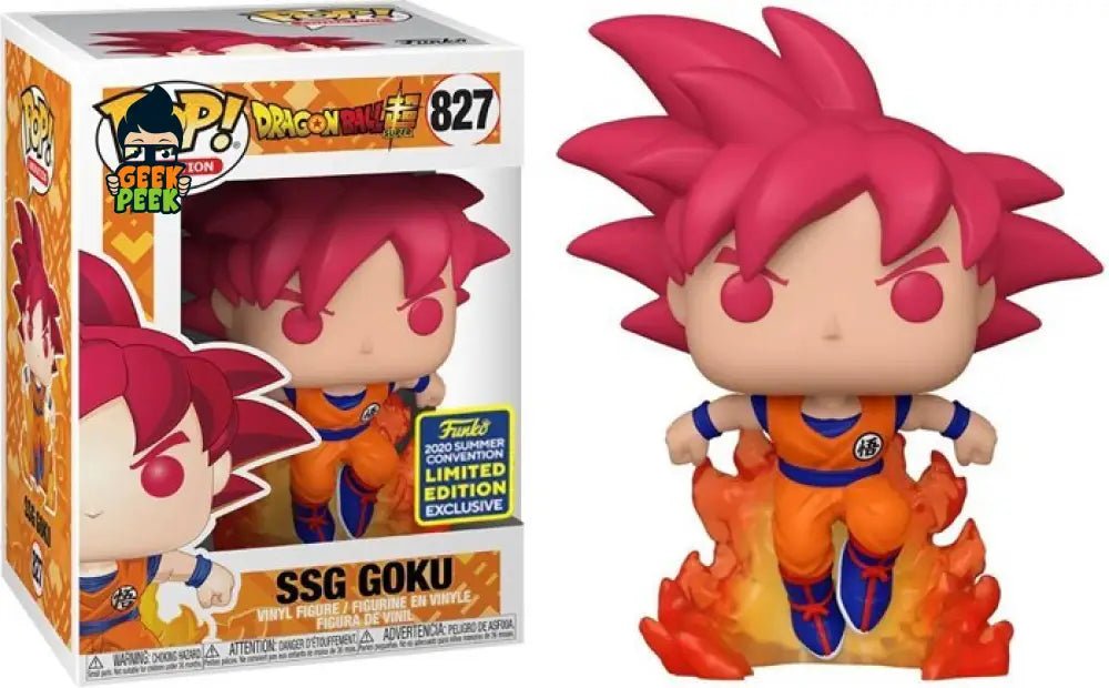Funko Pop! Animation: SSG Goku #827 - GeekPeek