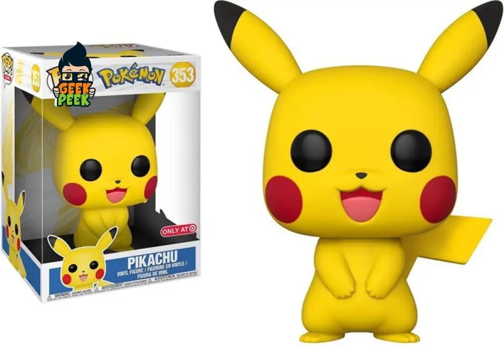 Funko Pop! Games: Pikachu #353 10" - GeekPeek