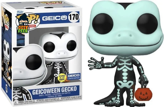 Funko Pop • GEICOween Gecko • Glow #170 - GeekPeek