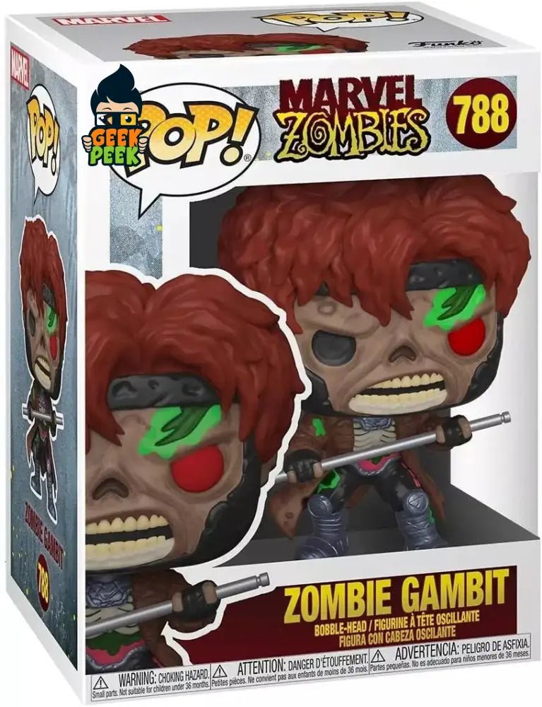 Funko Pop! Marvel Zombies - Zombie Gambit #788 - GeekPeek