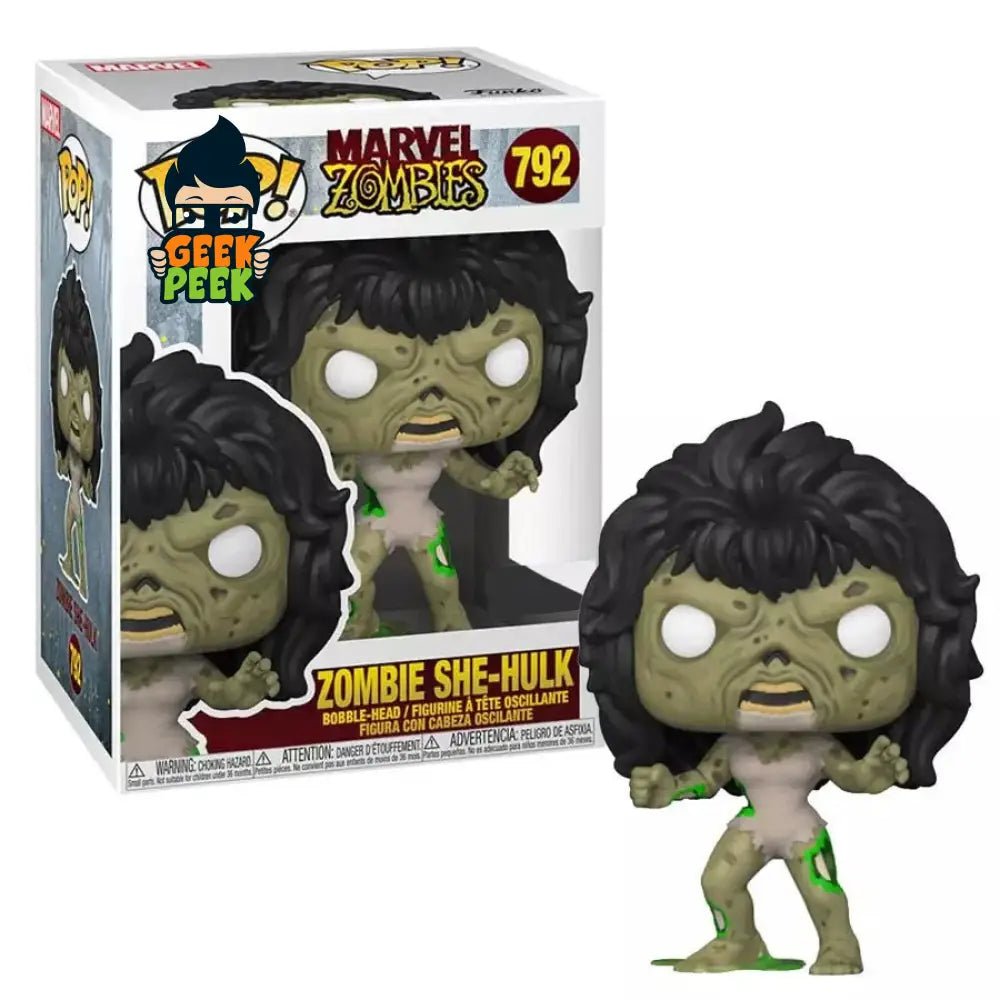 Funko Pop! Marvel Zombies - Zombie She - Hulk Exclusive #792 - GeekPeek