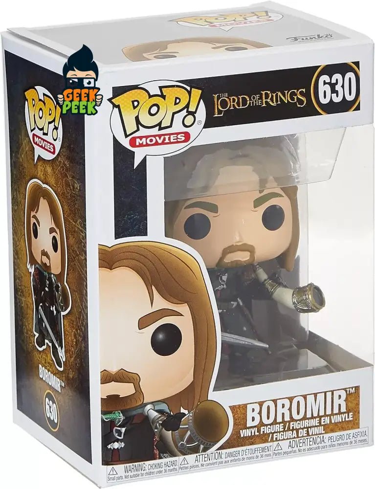 Funko Pop - Movies - Lord of the Rings - Boromir #630 - GeekPeek