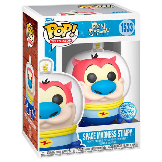 Funko Pop! Ren and Stimpy - Space Madness Stimpy #1533 Special Edition - GeekPeek