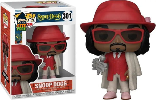 Funko POP! Rocks | Snoop Dogg (w/ Fur Coat) #301 - GeekPeek