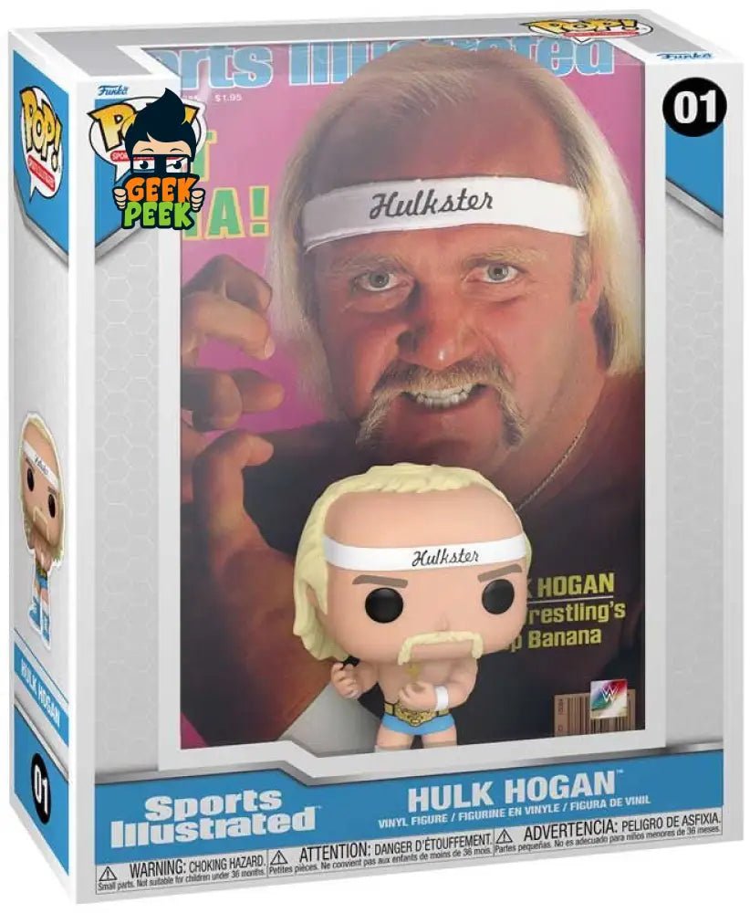 FUNKO POP SPORTS ILLUSTRATED COVER: WWE - HULKSTER - GeekPeek