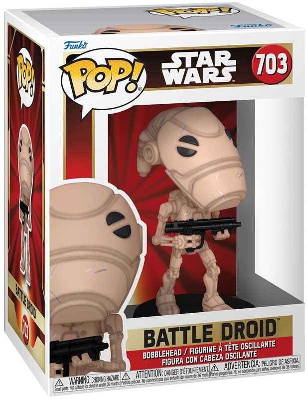 Funko Pop! Star Wars - Battle Droid #703 - GeekPeek