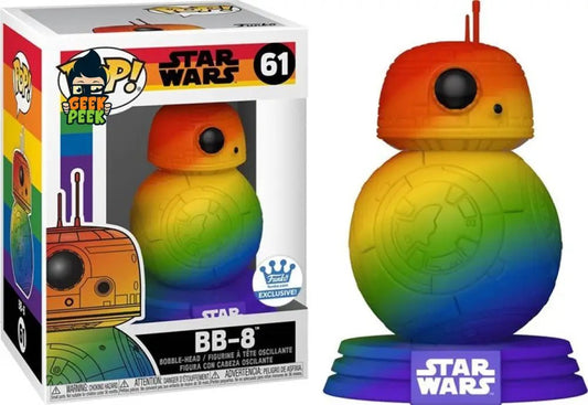 Funko Pop: Star Wars BB - 8 (Pride) #61 - GeekPeek