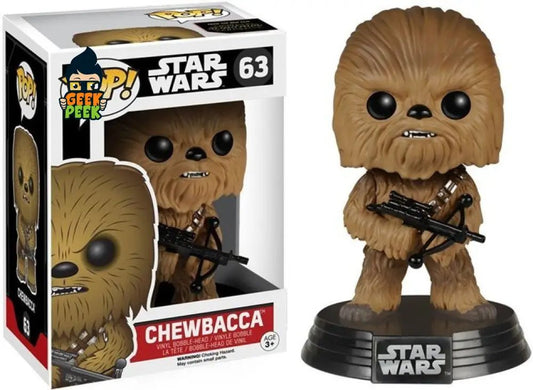 Funko Pop: Star Wars: Chewbacca #63 - GeekPeek