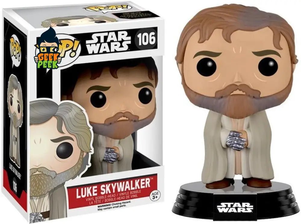 Funko Pop: Star Wars: Luke Skywalker #106 - GeekPeek