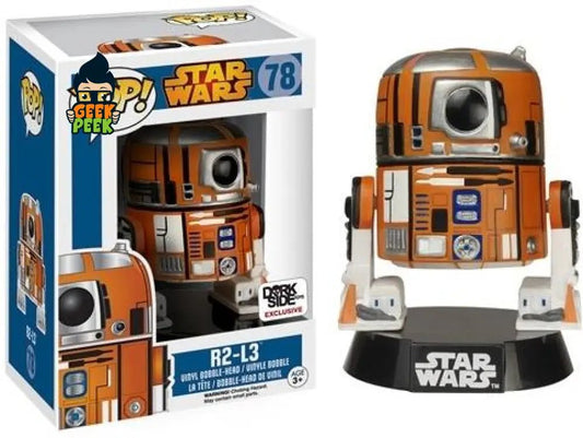 Funko Pop: Star Wars: R2 - L3 #78 - GeekPeek