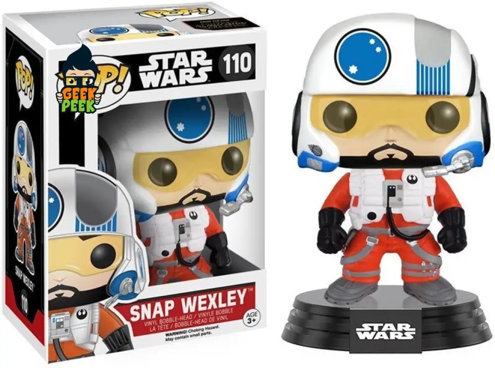Funko Pop: Star Wars: Snap Wexley #110 - GeekPeek
