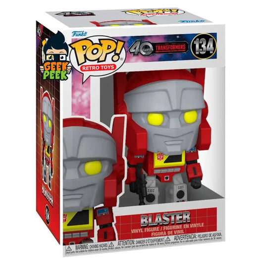 Funko Pop: Transformers Generation 1 Blaster #134 - GeekPeek