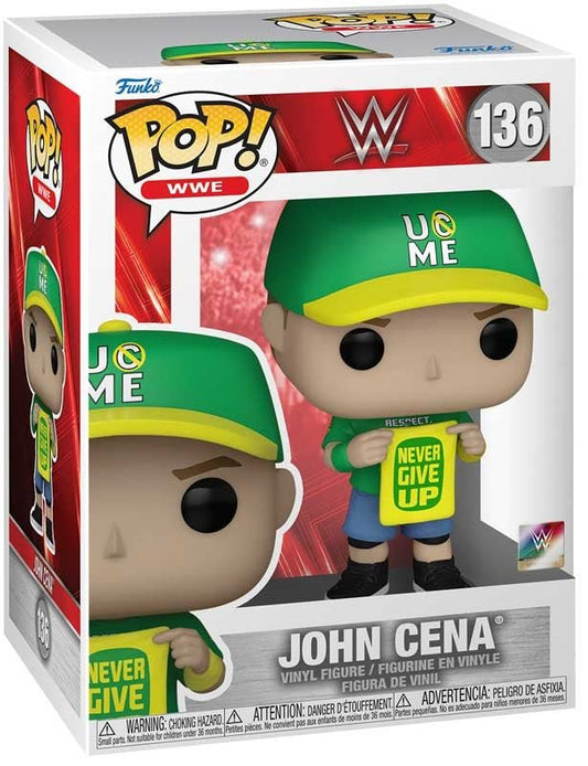Funko Pop! WWE - John Cena - Never Give Up - #136 - GeekPeek