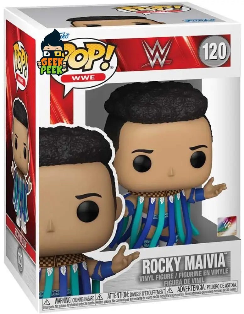 FUNKO POP WWE: ROCKY MAIVIA - GeekPeek