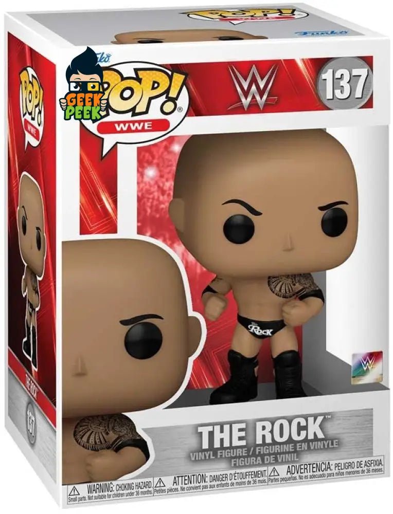 FUNKO POP WWE: THE ROCK (FINAL) - GeekPeek