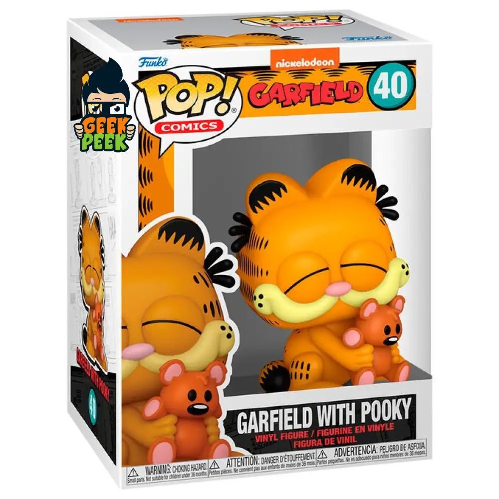 Garfield POP Figure - Garfield with Pooky - GeekPeek
