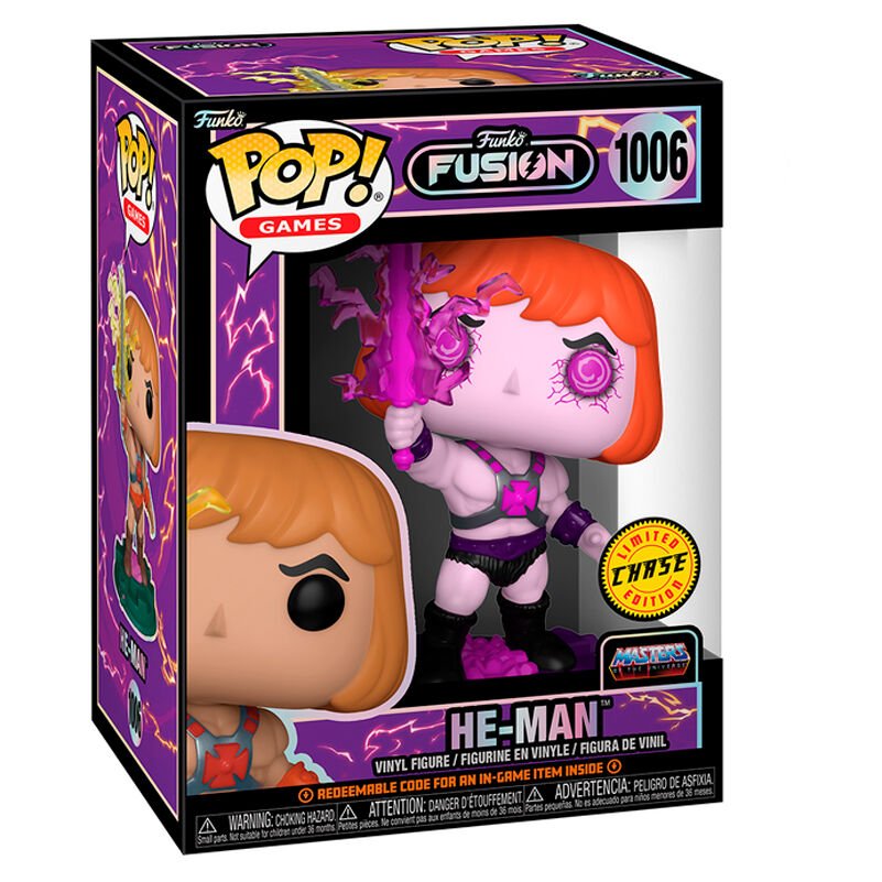 He - Man With Chance Of Chase - Masters Of The Universe Funko Fusion Pop Vinyl #1006 - GeekPeek