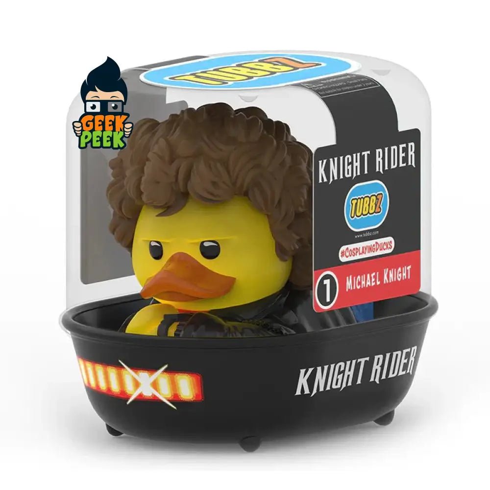 Knight Rider Michael Knight TUBBZ Cosplaying Duck Collectible - GeekPeek