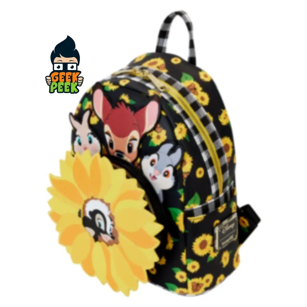 Loungefly Disney Bambi Sunflower Friends backpack 26cm - GeekPeek