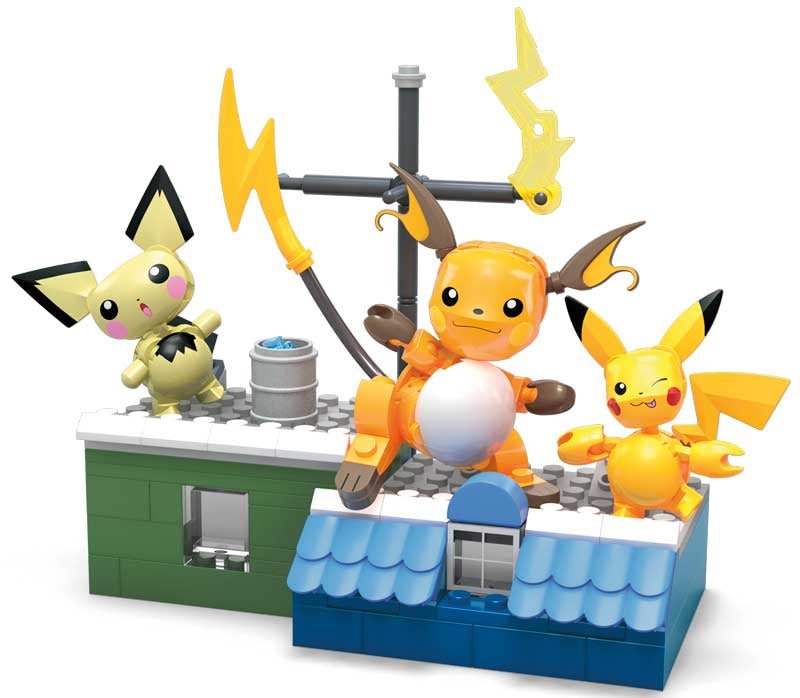 MEGA - Pokemon - Pikachu Evolution Set - GeekPeek