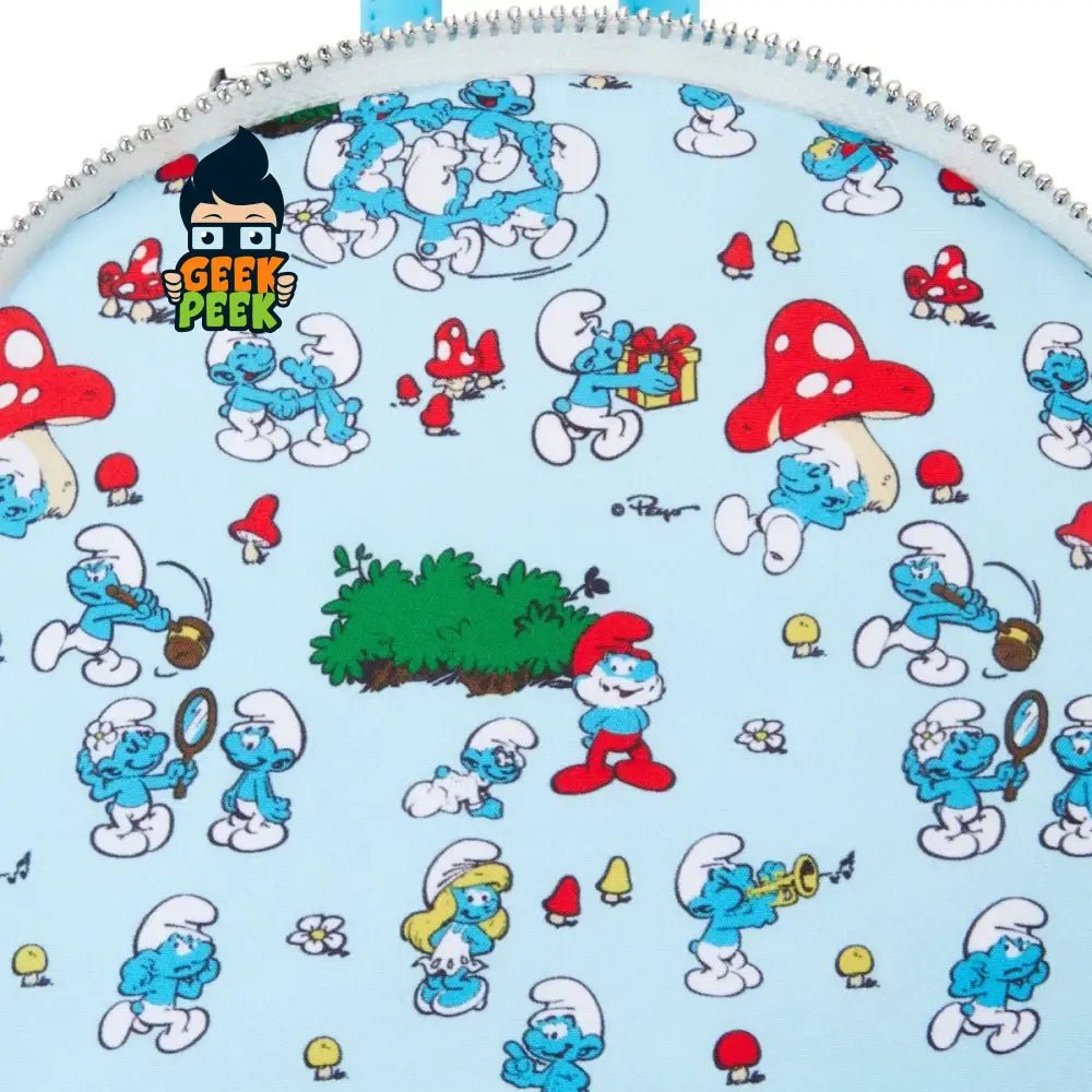 Official Loungefly Smurfs Smurfette Cosplay Mini - Backpack - GeekPeek