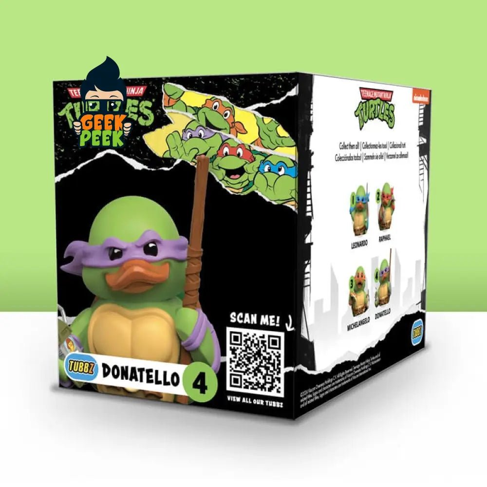 Official Teenage Mutant Ninja Turtles Donatello TUBBZ (Boxed Edition) - GeekPeek