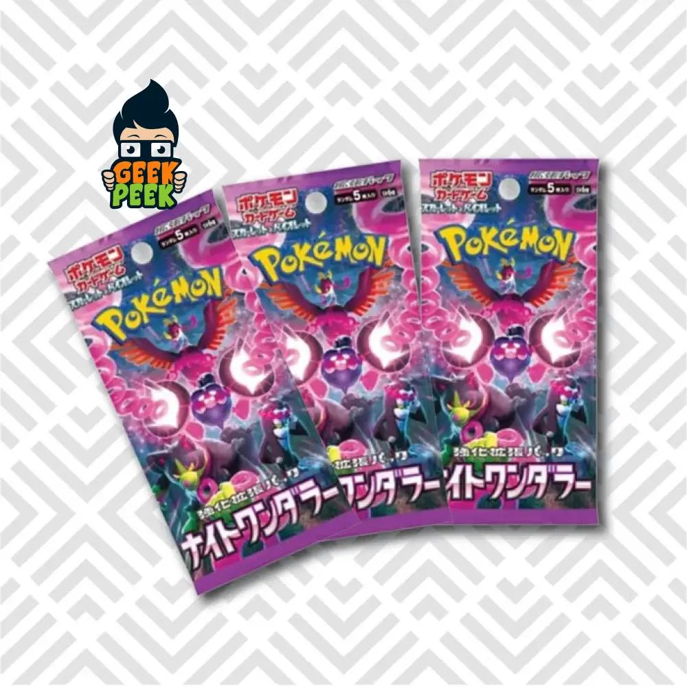 Pokemon Night Wanderer SV6A Japanese Booster Pack - GeekPeek