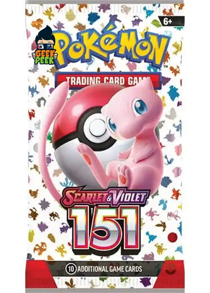 Pokemon TCG: Scarlet & Violet 151 - Booster Pack - GeekPeek