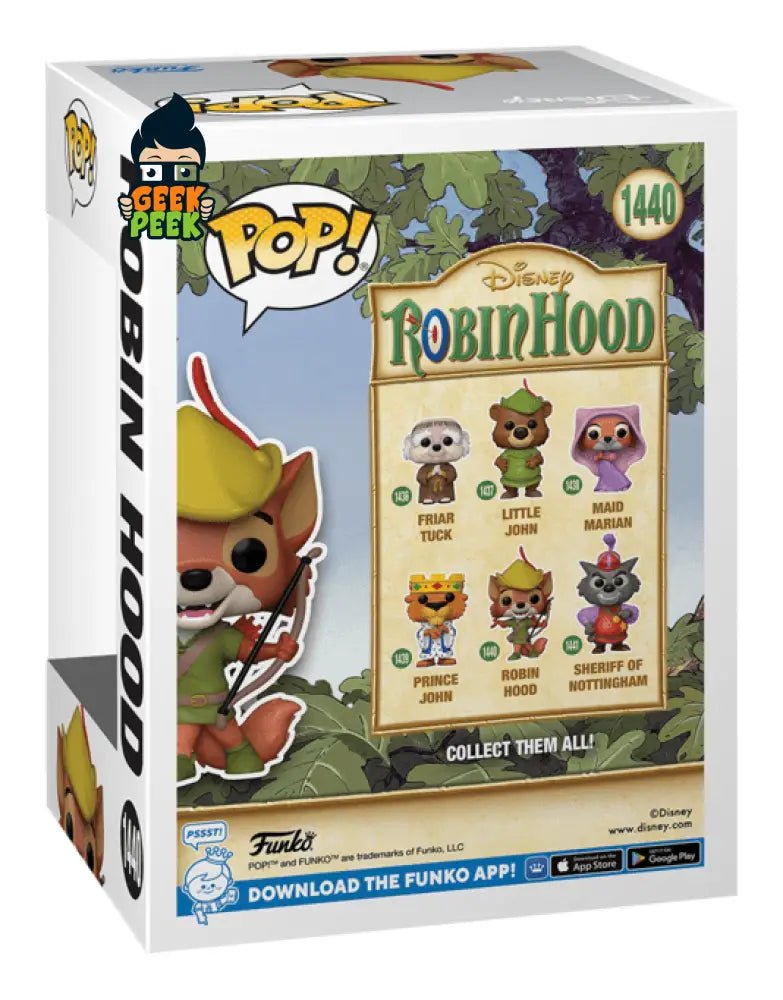 Pop! Disney - Robin Hood - GeekPeek