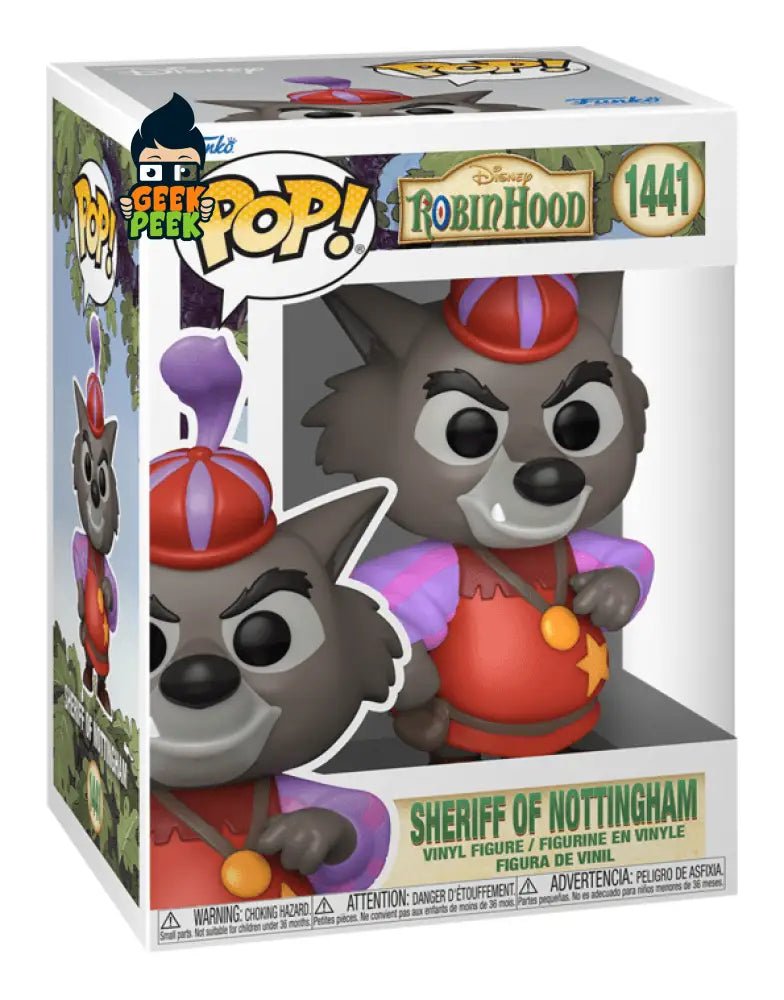 Pop! Disney - Robin Hood - Sheriff of Nottingham - GeekPeek