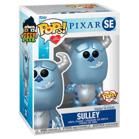 POP figure Disney Make a Wish Sulley Metallic - GeekPeek
