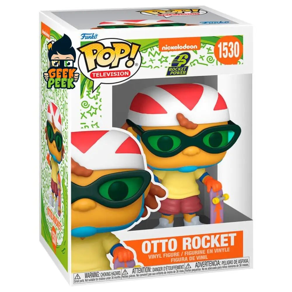 POP figure Rocket Power - Otto Rocket - GeekPeek