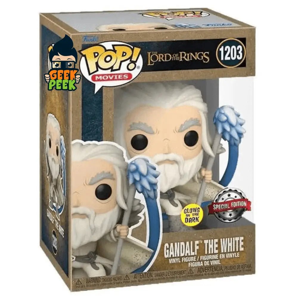 POP figure The Lord of the Rings Gandalf The White Exclusive - GeekPeek