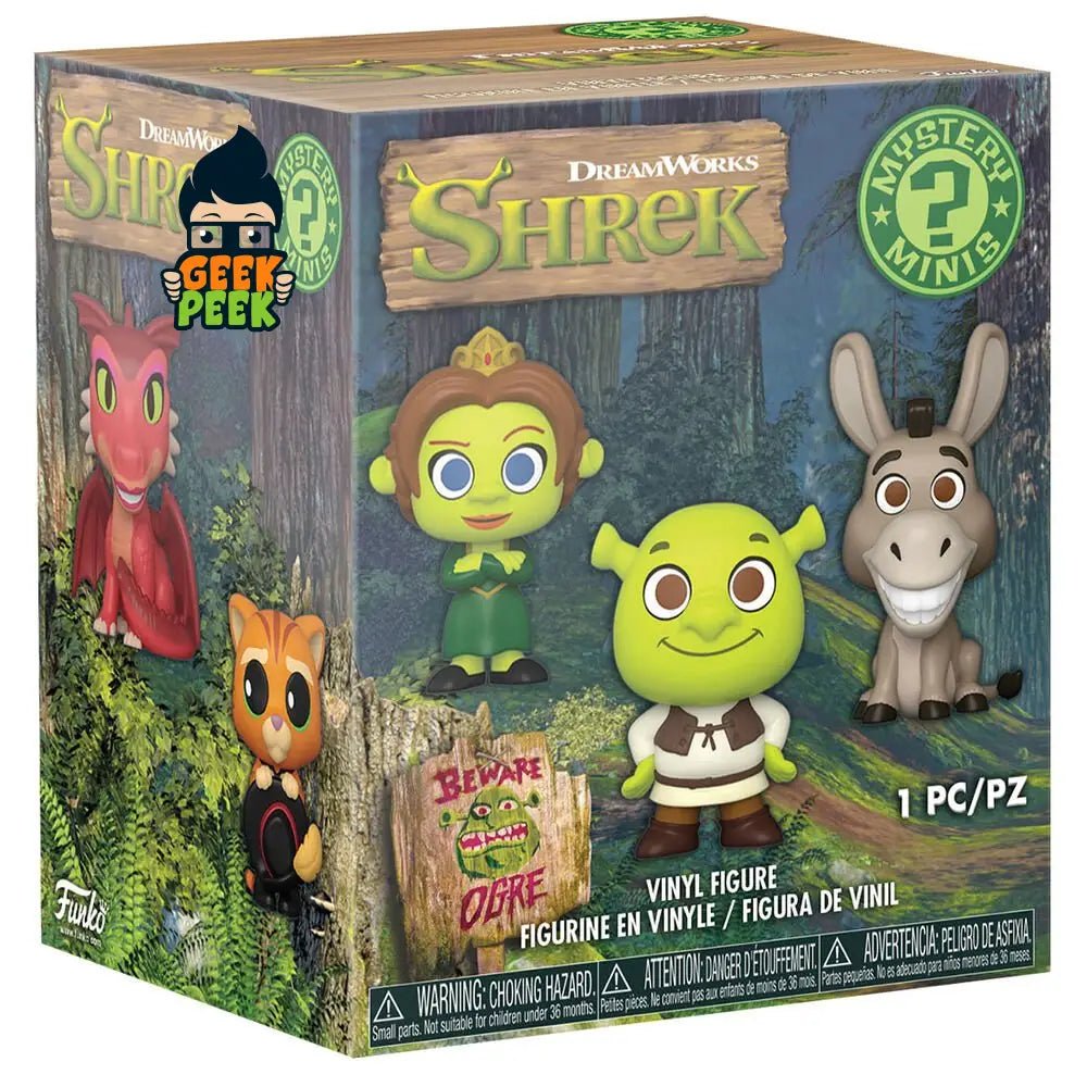 Shrek 30th Anniversary Funko Mystery Minis - GeekPeek