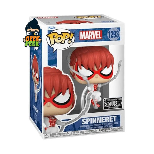 Spider - Man Spinneret Funko Pop! Vinyl Figure #1293 - Entertainment Earth Exclusive - GeekPeek