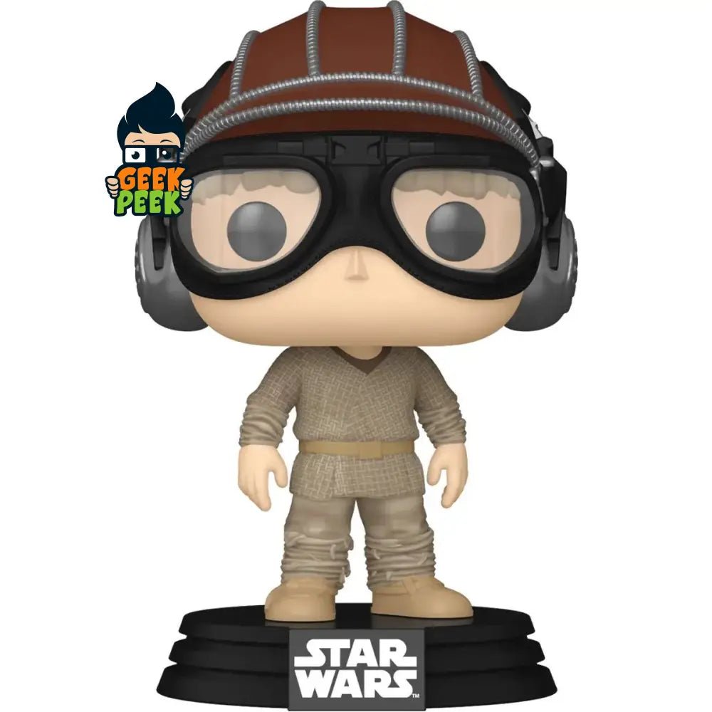 Star Wars: Episode I - The Phantom Menace Anakin Skywalker with Helmet Funko Pop! Vinyl Figure #698 - GeekPeek