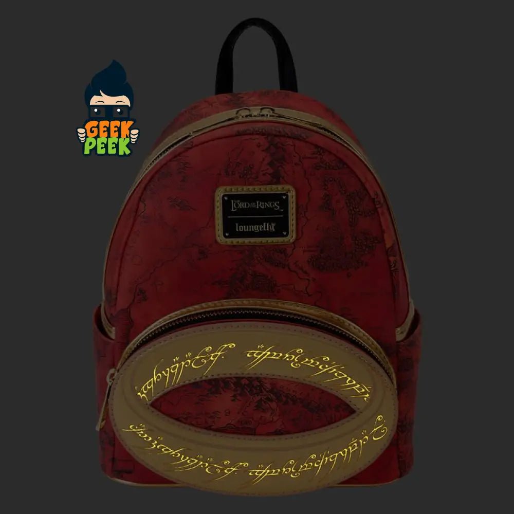 The One Ring Backpack The Lord of the Rings Loungefly 26cm - GeekPeek