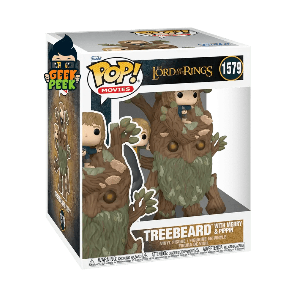 TREEBEARD WITH MERRY AND PIPPIN - THE LORD OF THE RINGS POP! SUPER - GeekPeek